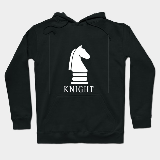 Funny Chess Knight Hoodie by JayD World